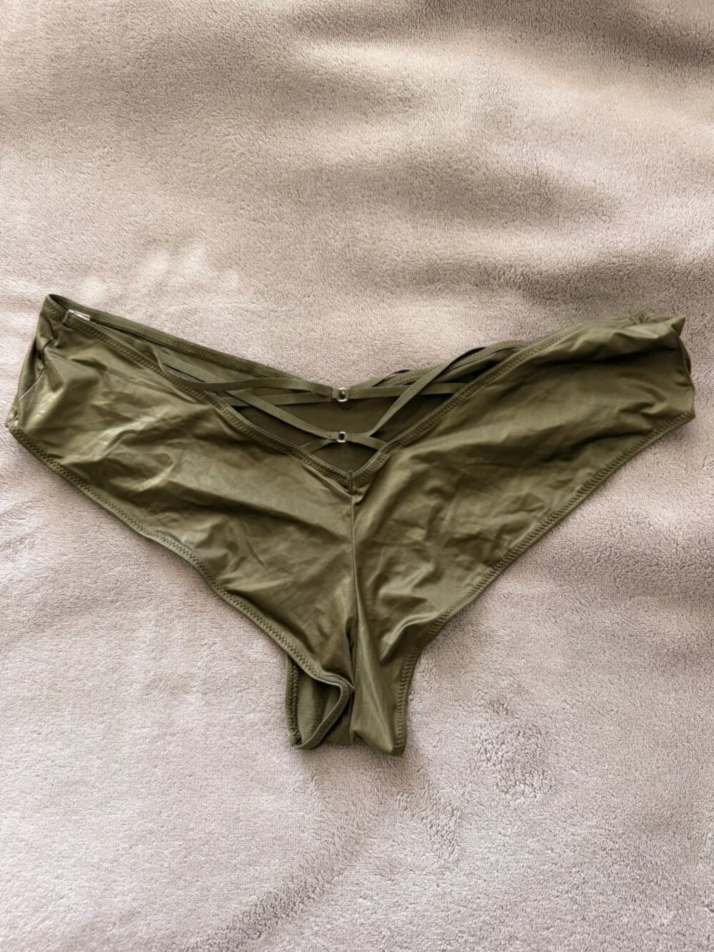 Sexy and Stylish vibrant silky bikini/cheeky panties, size M
